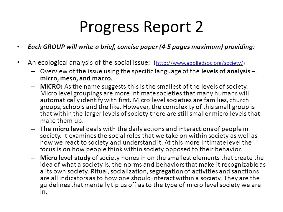 Brief Overview of the Issue